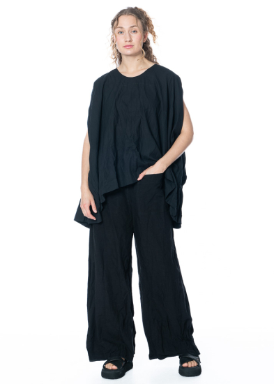 KAYIKO, weite Viskose-Leinenhose ANTONIA