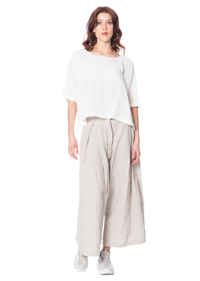 RUNDHOLZ, wide linen blouse 1251020401