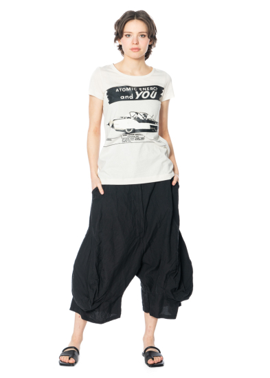 RUNDHOLZ, stylish T-shirt with atomic print 1251300504