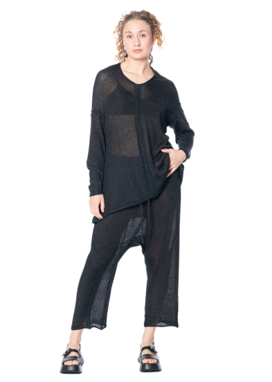 RUNDHOLZ, sparkling linen knit pants 1251447610