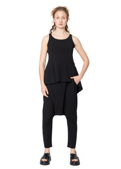 RUNDHOLZ, feminine top with peplum and asymmetric details 1241457406