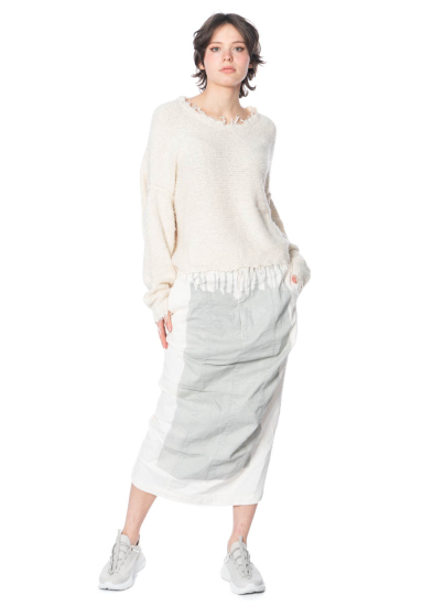 RUNDHOLZ, raw-edged silk sweater 1251650704