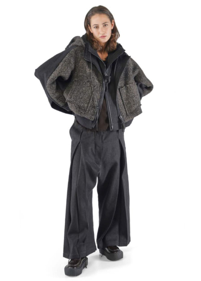 RUNDHOLZ, wool sweater with fringes 2251530702 