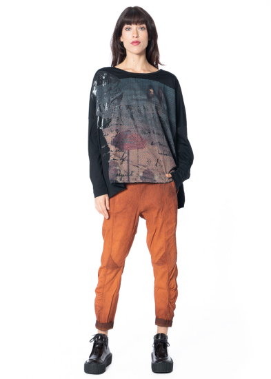 RUNDHOLZ DIP, T-Shirt mit Postkarten-Print 2252300503 - NOBANANAS - Bild 5