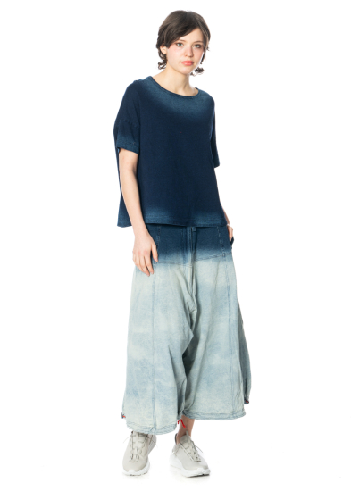 RUNDHOLZ DIP, kultige Jeanshose mit Farbverlauf 1252260106