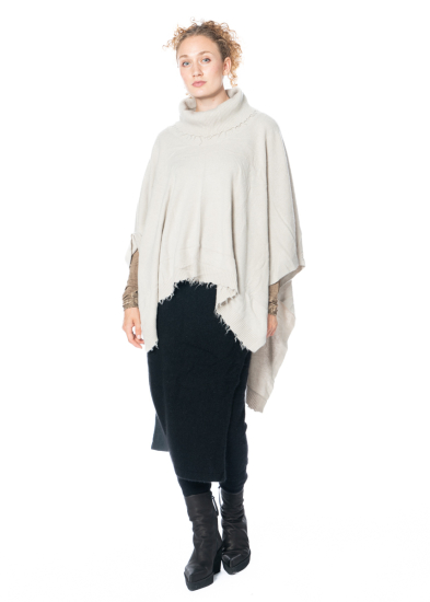 RUNDHOLZ DIP, knit scarf with ribbed collar 2242337712