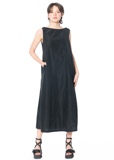 KATHARINA HOVMAN, long dress PLAIN DRESS 251265