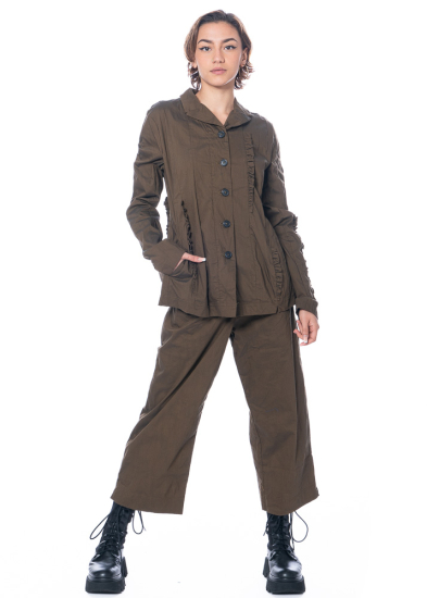 RUNDHOLZ  BLACK  LABEL, fitted jacket in comfy winter stretch fabric 2233191108