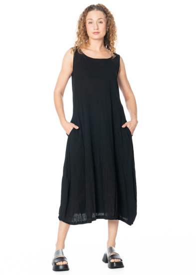 RUNDHOLZ  BLACK  LABEL, Baumwollkleid in Birnenform 1253230901