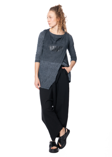 RUNDHOLZ  BLACK  LABEL, layered T-shirt 1243370503