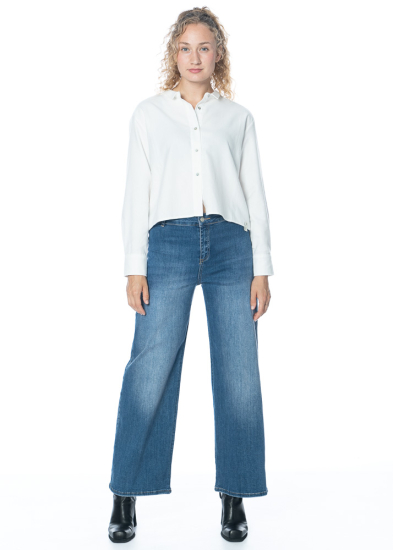 HENRY CHRIST, Cropped blouse - Nobananas - Image 1