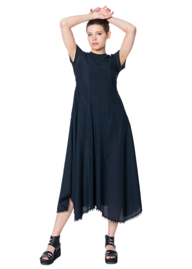 HIGH, figurbetontes Midikleid A-LIST
