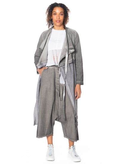 studiob3, Baumwollhose ARUNO in Grey Old Dye