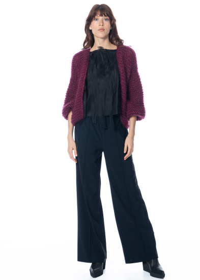 Atelier Basile, cardigan COLETTE Burgundy