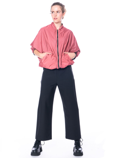 KIMONORAIN, reversible jacket with batwing sleeves in Camelia