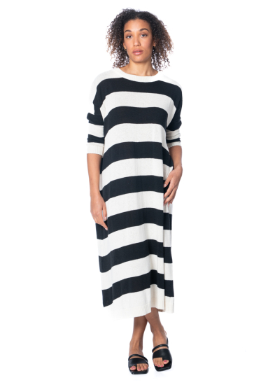 Knit Knit, striped maxi dress K21