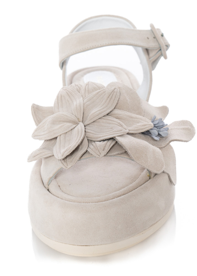 Paloma Barceló, platform sandal MAMEY in white