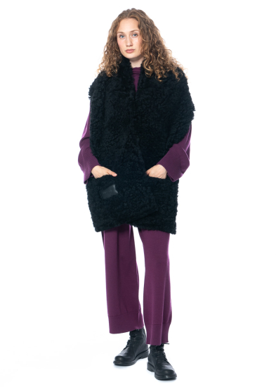 annette görtz, reversible scarf Sito from lamb leather