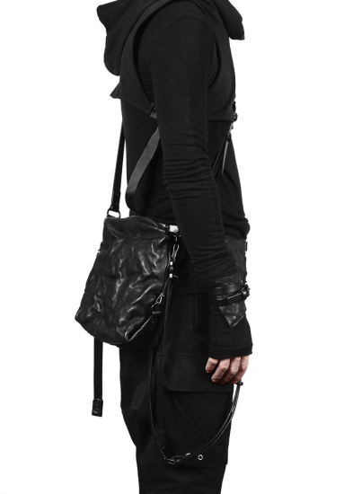 Téo+NG, black shoulder bag KUN