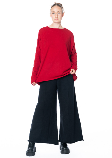 La Vaca Loca, wide and flared knitted pants TERESA 