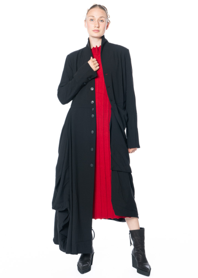 La Vaca Loca, long and asymmetrical blazer dress TIRANTE 