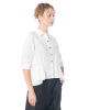 RUNDHOLZ, ruched A-line blouse 2251230404 - NOBANANAS - Image 7